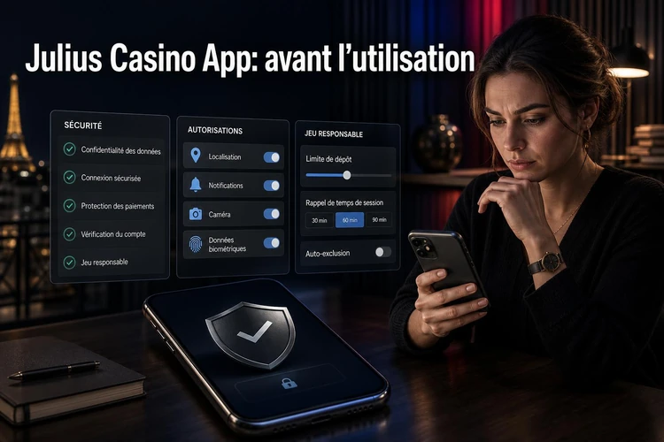 Julius Casino App: ce qu’il faut savoir avant l’utilisation