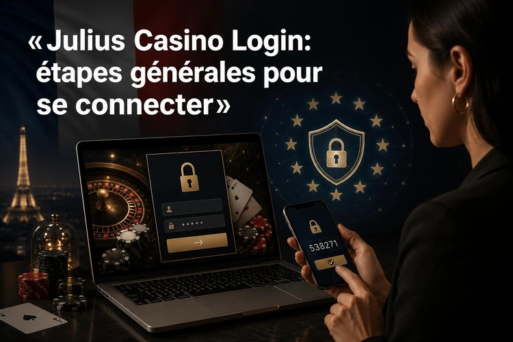 Julius Casino Login: étapes générales pour se connecter